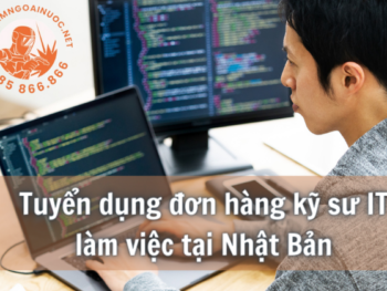 Tuyển dụng đơn hàng kỹ sư IT CNTT làm việc tại Nhật Bản